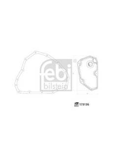 Kit filtro idraulico, cambio a