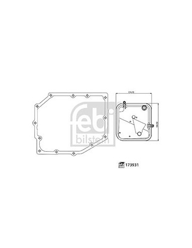 Kit filtro idraulico, cambio automatico
