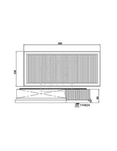 Kit filtro dell'aria