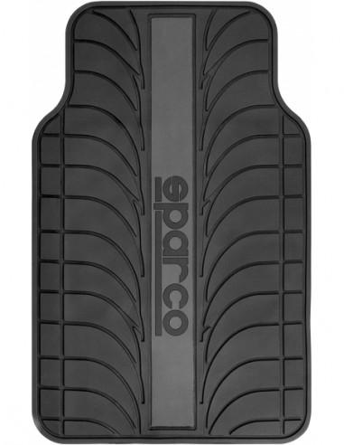 Sparco tappeto latex, franja, grigio,...